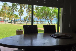 ocean view, on the beach.